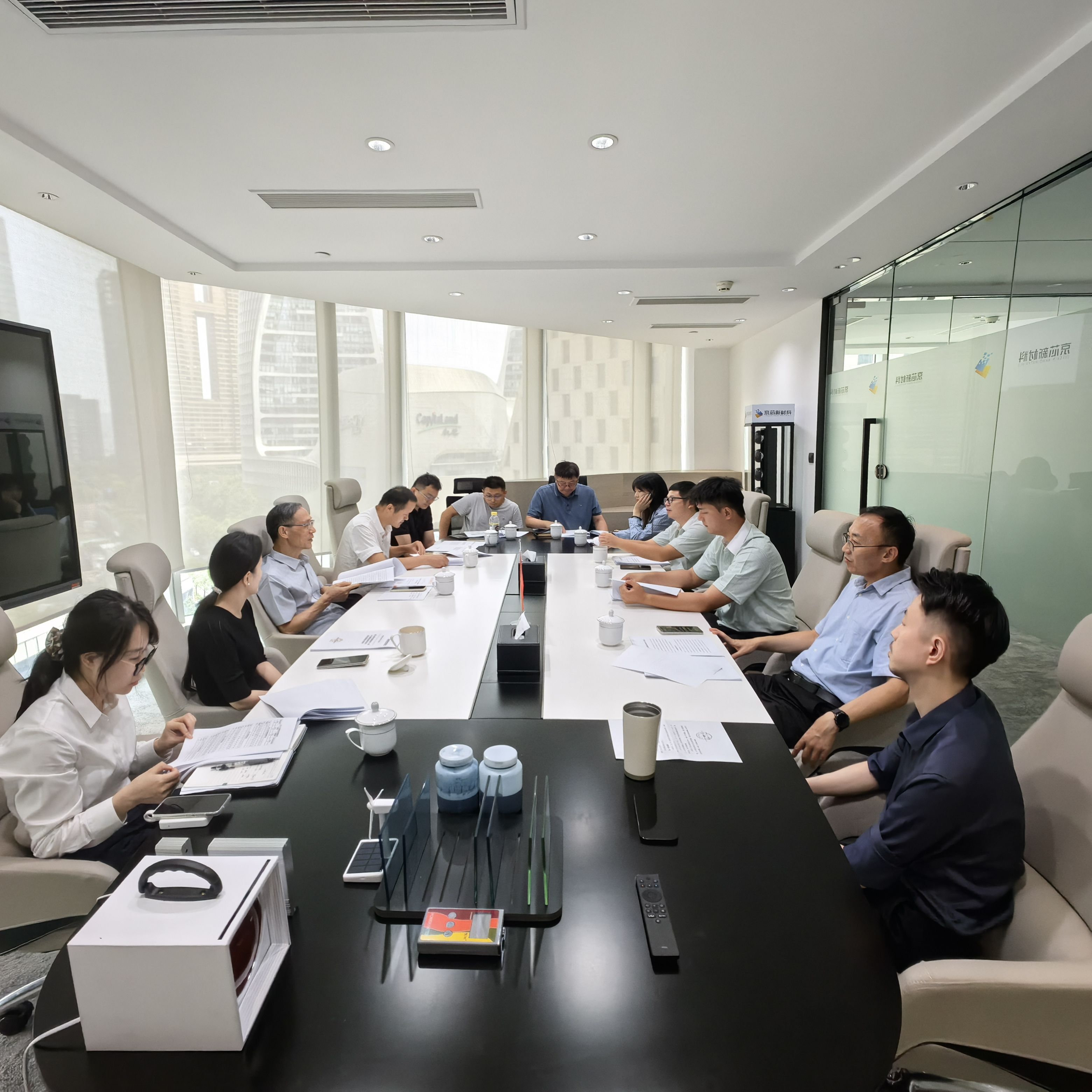 浙江京芯新材料科技有限公司走访交流